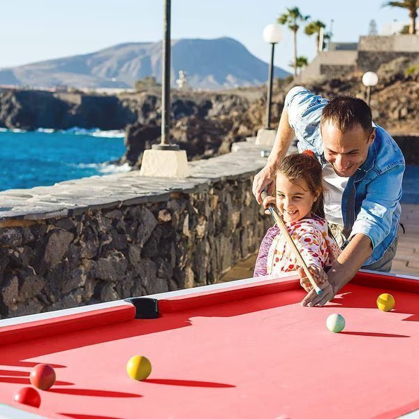 76'' Portable and Foldable Pool Table with Accessory Kit, Serenelife, Mfr#: SLPO730